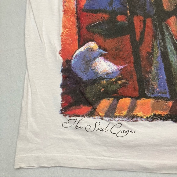 Vintage • 1991 Sting "The Soul Cages" Single Stitch T-Shirt - Picture 5 of 14